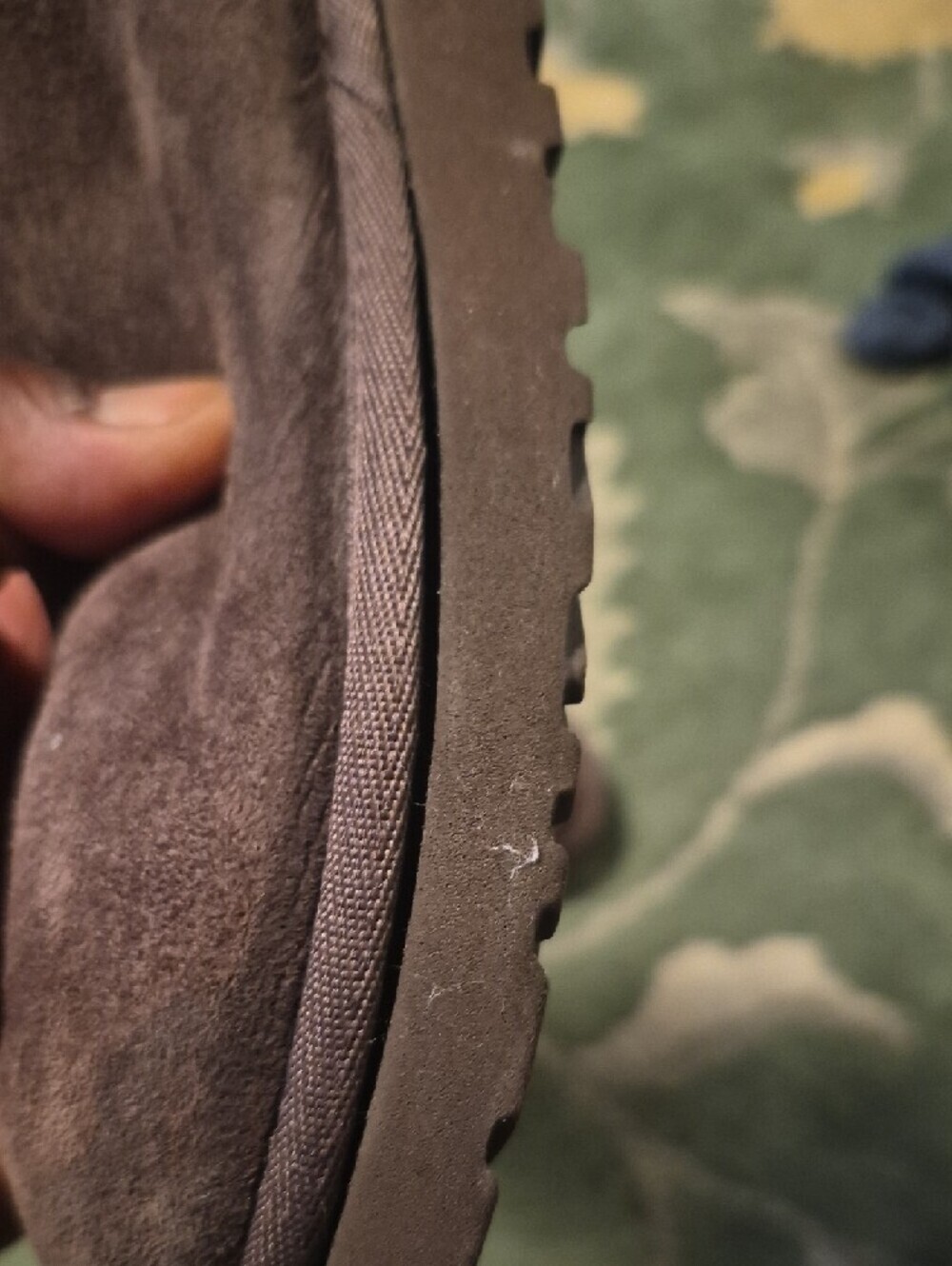 UGG Chestnut Suede Shearling Short Boots - Picture 6 of 6